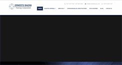 Desktop Screenshot of ernestobazan.com